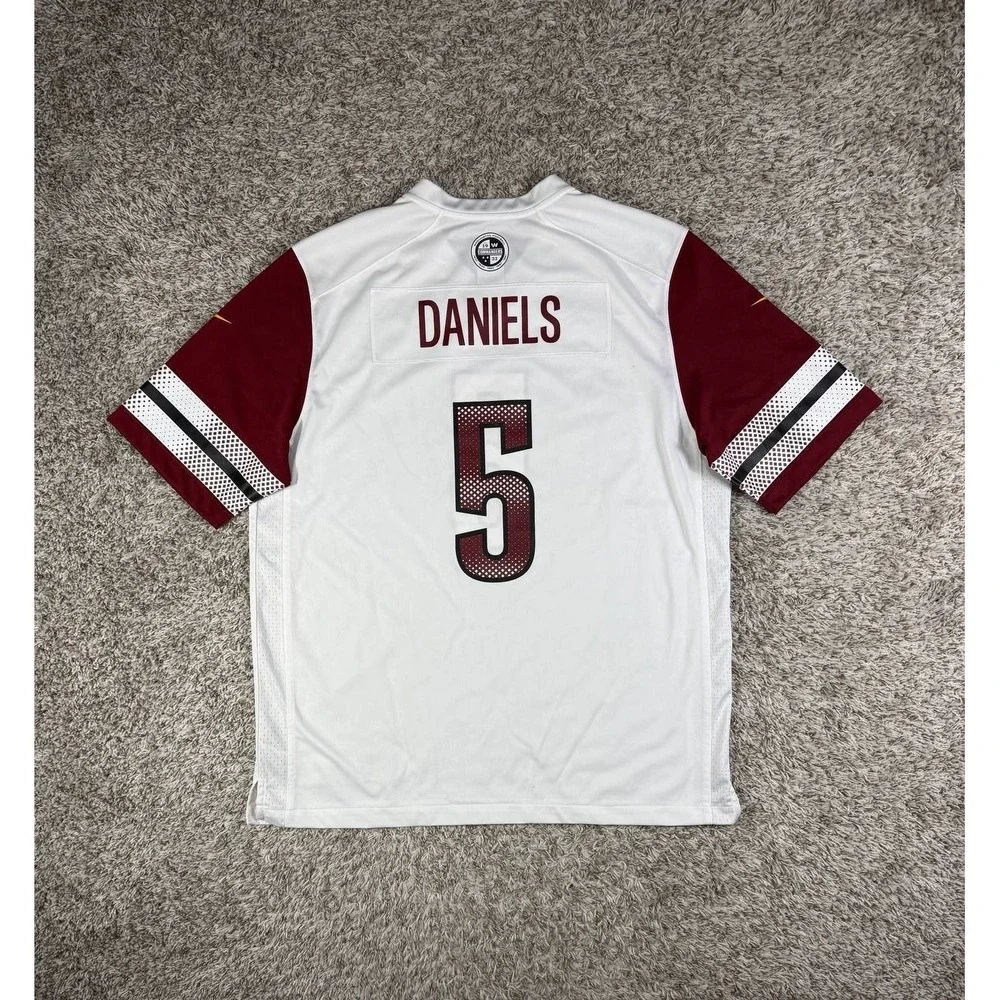 Nike On Field Washington Commanders Jayden Daniels #5 Jersey Size XL